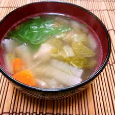 みんなが作ってる】 けんちん汁 白菜のレシピ 【クックパッド